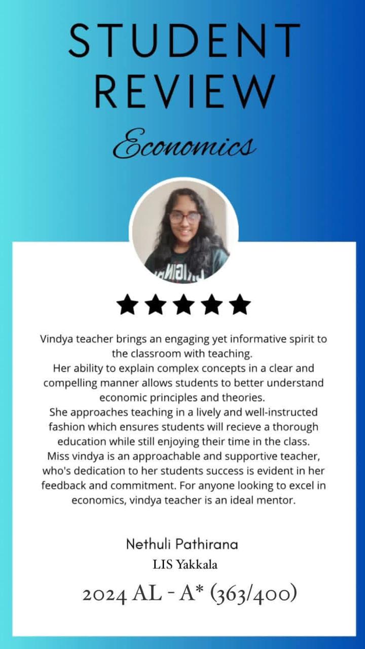 Student review