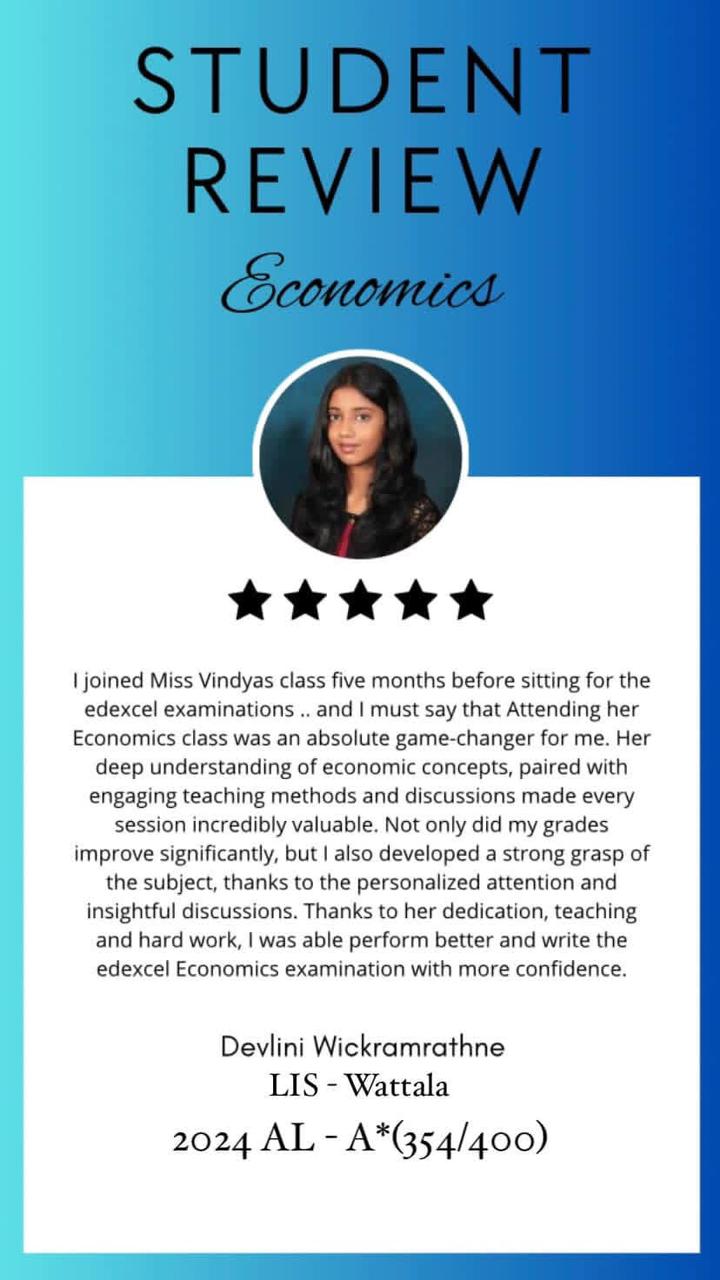 Student review