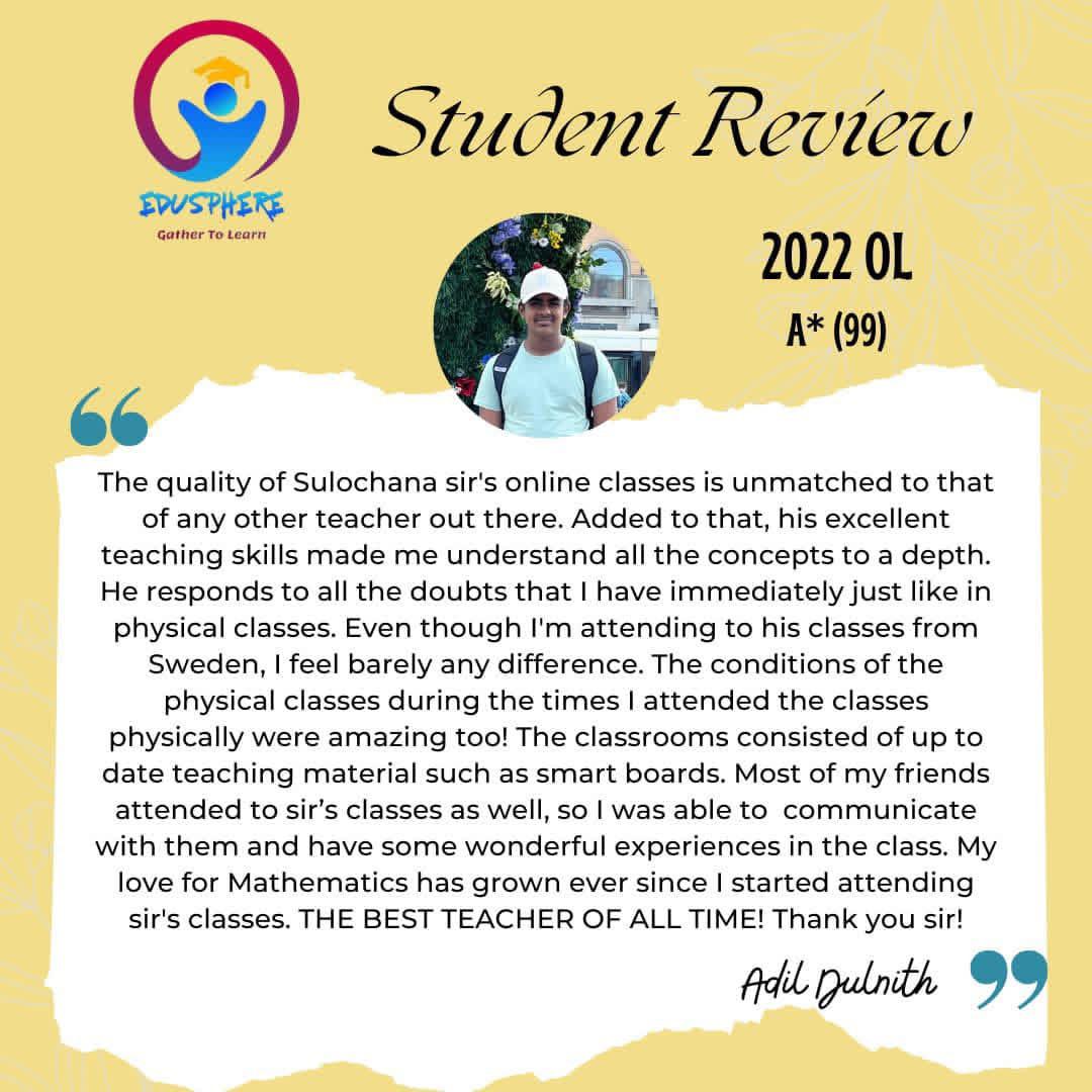 Student review